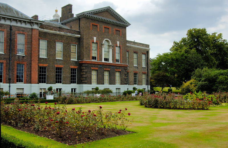 Hedge trimming garden